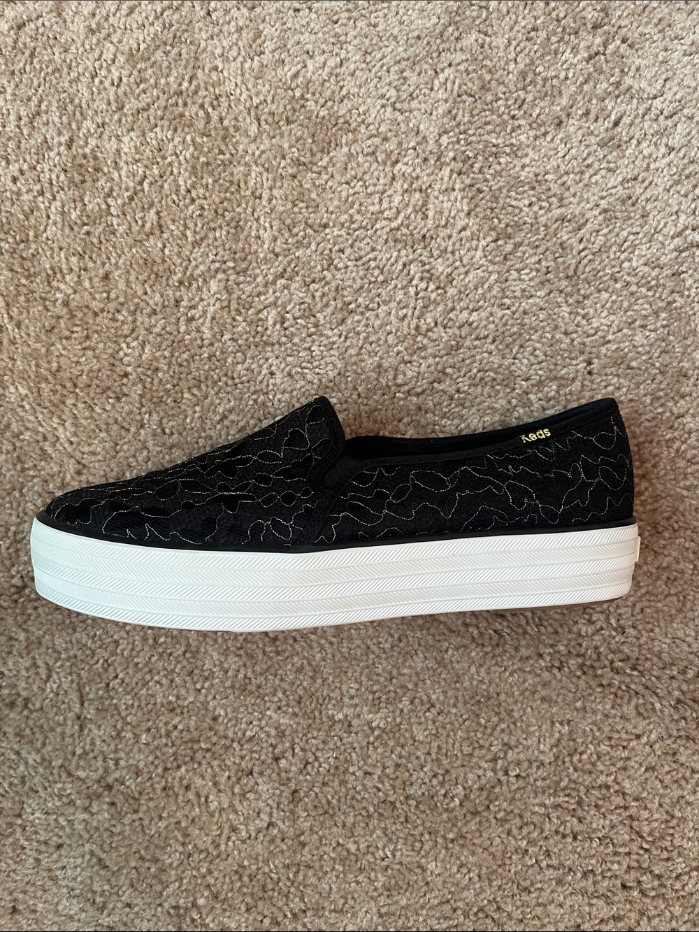 Keds Triple Decker Lace Celebrations Platform Sneakers - Picture 2 of 8